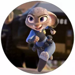 Jedlý papier Judy Hopkavá v akcii 19,5 cm