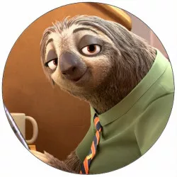 Jedlý papier Flash zo Zootropolis 19,5 cm