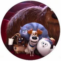 Jedlý papier Tajný život zvierat priateľe 19,5 cm