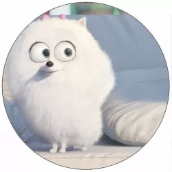 Jedlý papir Tajný život maznáčikov Gidget 19,5 cm