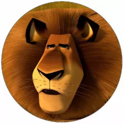 Jedlý papier vedľa Alexa 19,5 cm