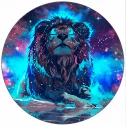 Jedlý papier farebná animácia revať lev 19,5 cm