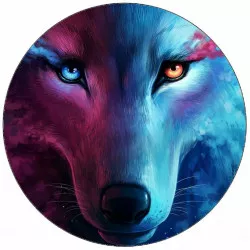 Jedlý papier Vlč 19,5 cm