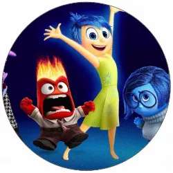 Jedlý papier v hlave Emócie 19,5 cm