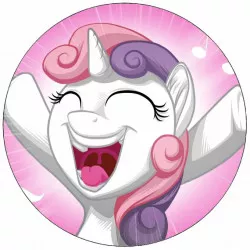 Jedlý papier My little pony Bella 19,5 cm