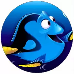 Jedlý papier Dory 19,5 cm