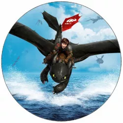 Jedlý papier Ako vycvičiť draka Bezzubka a Škyťák 19,5 cm