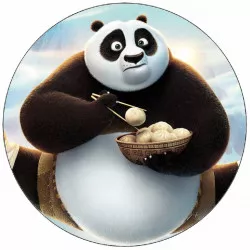 Jedlý papier Kung Fu Panda Po 19,5 cm