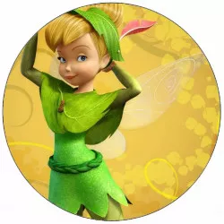 Jedlý papier víla Popoluška ako Peter Pan 19,5 cm