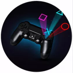 Jedlý papier ovládača PlayStation 4, 19,5 cm