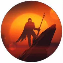 Jedlý papier Mandalorian JoeJazz 19,5 cm