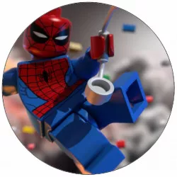 Jedlý papier Lego Spider-Man 19,5 cm