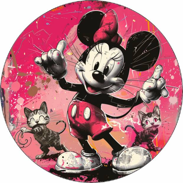 Minnie a dve mačky 19,5 cm