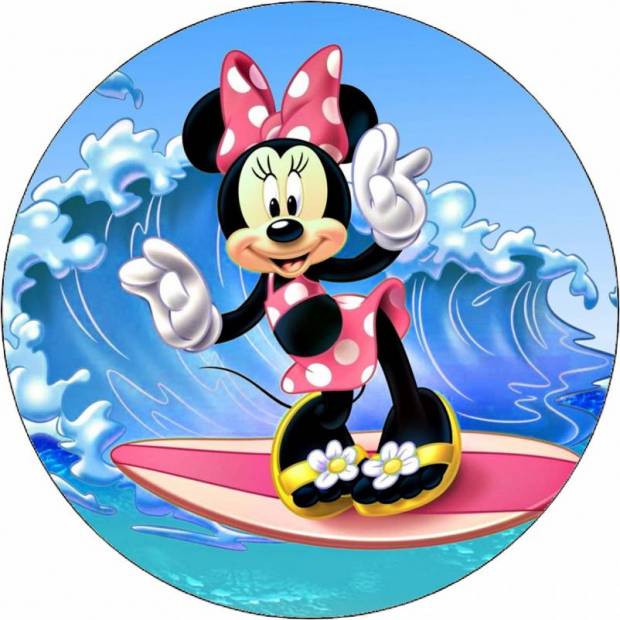 Minnie na surfe 19,5 cm