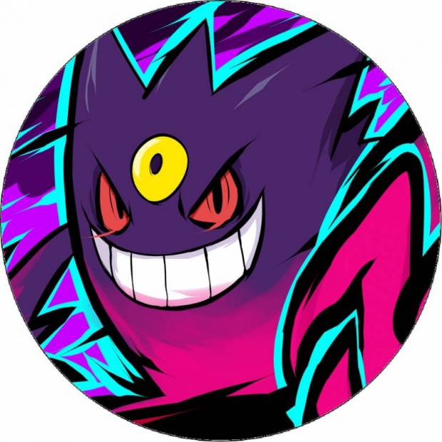 Jedlý papier Pokémon Haunter 19,5 cm