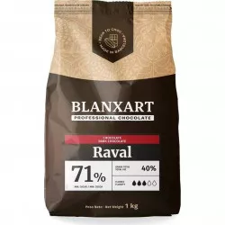 Blanxart Pravá horká čokoláda Raval 71% (1 kg)