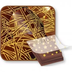 Bombasé transfer fólie Mikado 36,5 x 25 cm