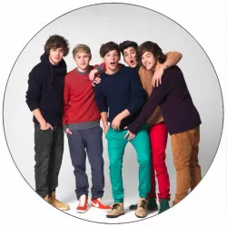 Jedlý papier One direction 19,5 cm