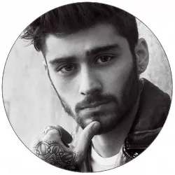 Jedlý papier One Direction Zayn Malik 19,5 cm