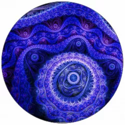 Jedlý papier geometrická mandala 19,5 cm