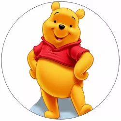 Jedlý papier Medvídek Pú 19,5 cm