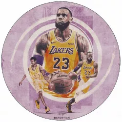 Jedlý papier LeBron James Lakers 19,5 cm