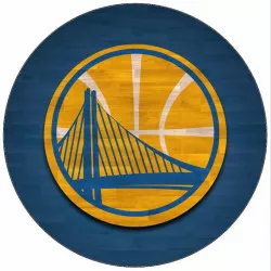 Jedlý papier Golden State Warriors logo 19,5 cm
