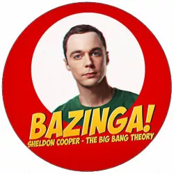 Jedlý papier The Big Bang Theory - Teória veľkého tresku Sheldon 19,5 cm