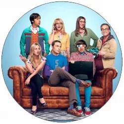 Jedlý papier The Big Bang Theory - Teória veľkého tresku partia 19,5 cm