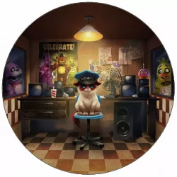 Jedlý papier Five Nights at Freddy's Grumpy Cat 19,5 cm