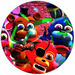 Jedlý papir Five Nights at Freddy's FnaF World 19,5 cm