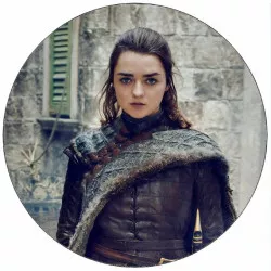 Jedlý papier Hra o tróny Arya Stark 19,5 cm