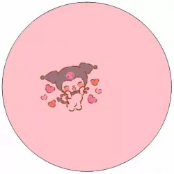 Jedlý papier Kuromi 19,5 cm