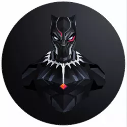 Jedlý papier Avengers Black Panther 19,5 cm