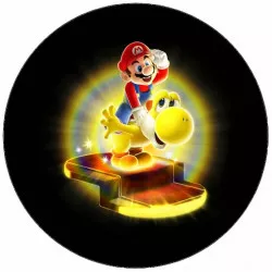 Jedlý papier Super Mario na dinosaure 19,5 cm