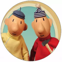 Jedlý papier Pat a Mat s náradím 19,5 cm