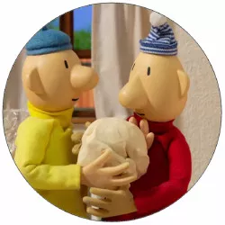 Jedlý papier Pat a Mat s cestom 19,5 cm