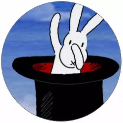 Jedlý papier Bob a Bobek a klobúk 19,5 cm