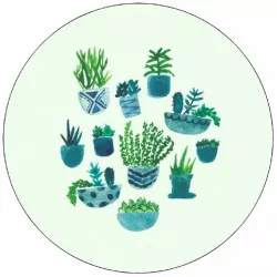 Jedlý papier kaktusy 19,5 cm