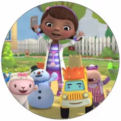 Jedlý papier Doktorka Plyšáková 19,5 cm