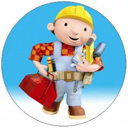 Jedlý papier Bořek Staviteľ 19,5 cm