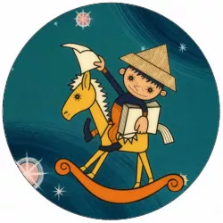 Jedlý papier Večerníček 19,5 cm