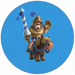 Jedlý papier Clash Royale rytier na koni 19,5 cm