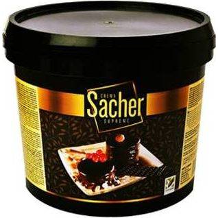 Eurocao Lesklá Sacher poleva z tmavej čokolády s príchuťou lieskových orieškov (6 kg)