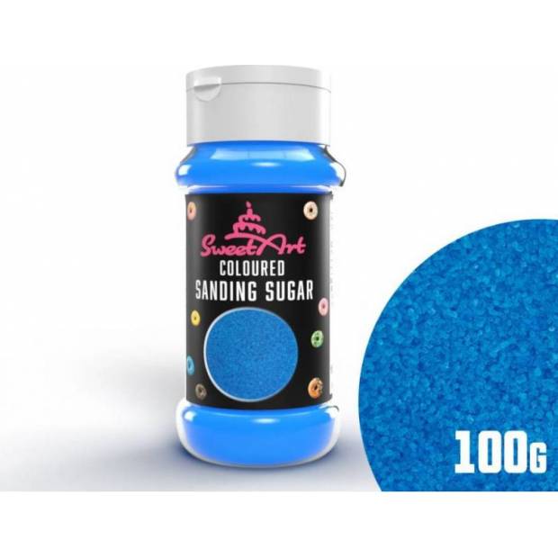 Dekoratívny cukor SweetArt oceánsky modrý (100 g)