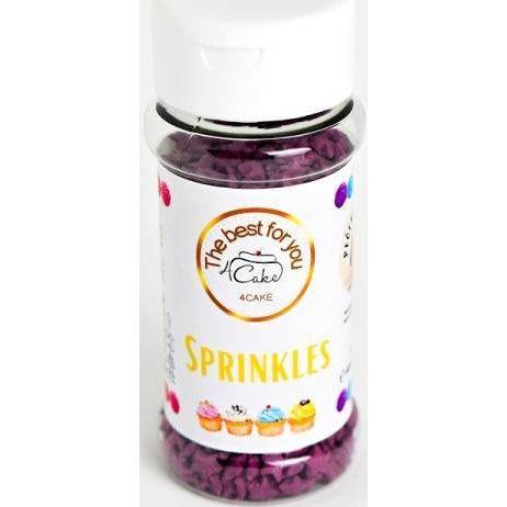 4Cake Sugar stars purple (60 g) Besky edition