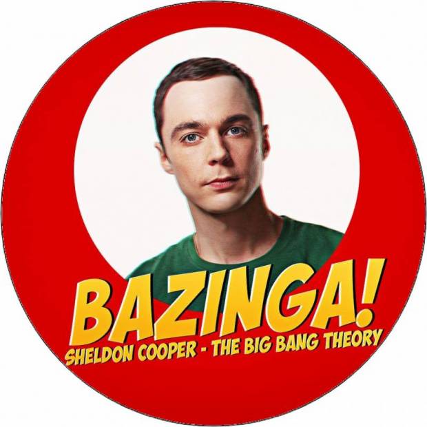 Teória veľkého tresku - Teória veľkého tresku Sheldon 19,5 cm