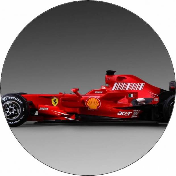 Jedlý papier Ferrari F1 19,5 cm