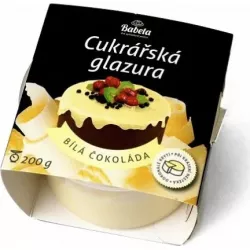 Cukrárenská glazúra biela čokoláda 200 g