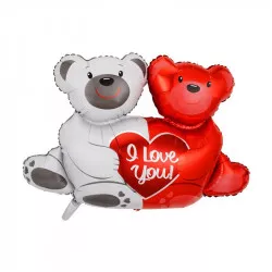 Fóliový balónik Medvedík I love you 100x76 cm